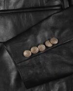 Kim-Kardashian-Double-Breasted-Paris-Blazer-Black-Back