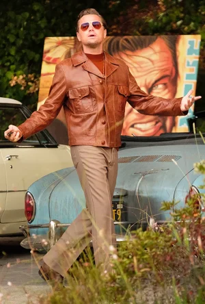 best leonardo dicaprio leather jacket