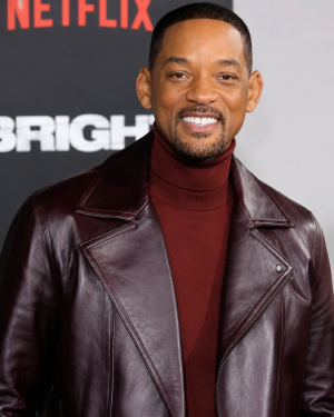 Will Smith Maroon Leather Jacket