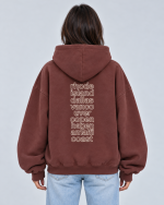 Rhode Island Hoodie Hailey Bieber with model back Rhode Island Hoodie Hailey Bieber with model back